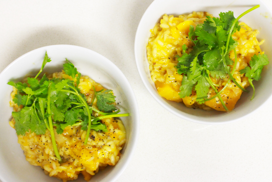 Butternut Risotto With Relish 2