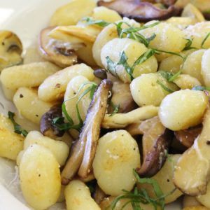 Exotic Mushroom Gnocchi